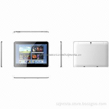 10.1-inch 3G MTK8382 Quad-core Tablet PCs with 6,000mAh Battery, Support BT + GPS + FM + ATV